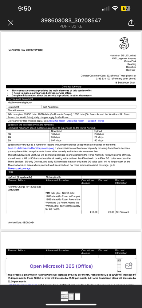 I was offered £12 a month instead of £16. Please listen to the phone recording where I was told and reassured that I will not be paying anything else. I would like my account to be sorted and cleared of any overdue payments