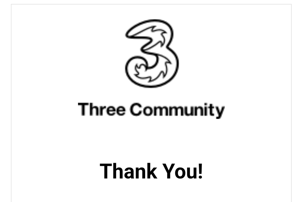Three Announcement